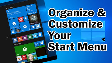How to organize & customize your Windows 10 start menu