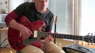 Bare Knuckle PG Blues in a Gibson ES 335 chords