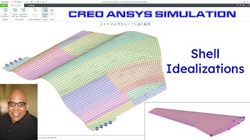 Creo Ansys Simulation - How to Create Shell Idealizations