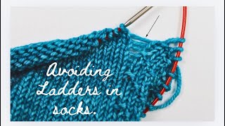 ✨Avoid Ladders in Magic Loop Socks✨ My tips & tricks. 
