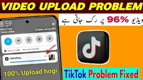 Tiktok Video upload 96 Stuck Problem (2025) | Tiktok per video upload problem solved | Tiktok