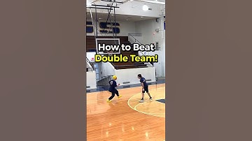 How to Beat a Double Team 🏀 Basketball Breakdown!
