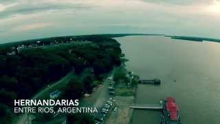 Vuelo por la ciudad de Hernandarias, Entre Rios