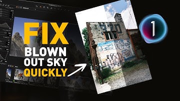 FIX blown out sky in Capture One with the Luma Range Tool! - Fuji X-T4 Tutorials