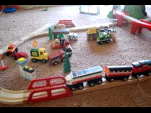 Stop motion Trains - YouTube