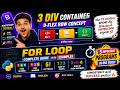“For Loop Programs Telugu 🔥 | Even, Odd, Factorial Easy Explanation”“ఒకే వీడియోలో For Loop Programs