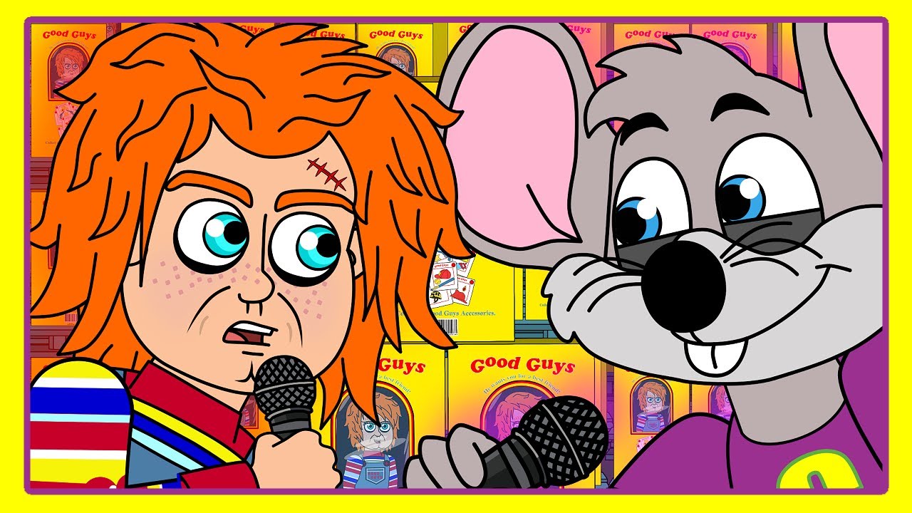 Chucky vs Chuck E. Cheese | Animated Song & Rap Battle - YouTube