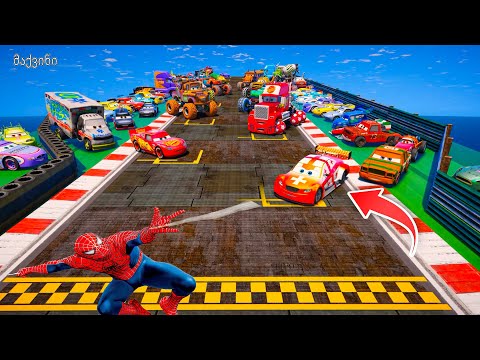 მაქვინი და მანქანები პირველი ქართული მანქანა სპაიდერმენთან ერთად დიდ თავგადასავლებში GTA5 manqanebi