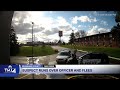 Suspect runs over Wisconsin police officer and flees