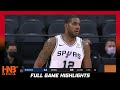 Washington Wizards vs SA Spurs 1.24.21 | Full Highlights