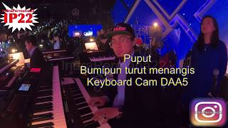 Puput “Bumi Pun Turut Menangis” (Keyboard Cam DAA5)