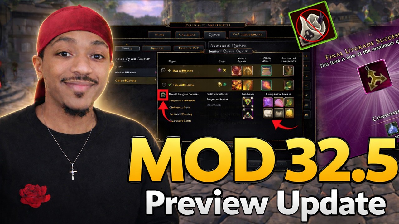 Предварительное обновление Neverwinter M32.5 | Переработка системы очередей, обновление клириков,...