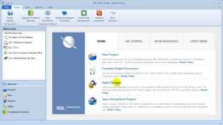 Làm việc với project packages trong SDL Trados Studio