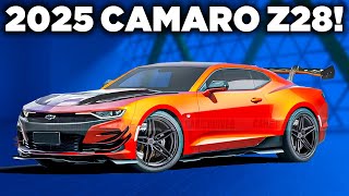 All NEW 2025 Chevrolet Camaro Z\/28 SHOCKS the Entire Industry!