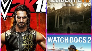 How to download and play : 2K 18, Watch Dogs 2 and Resident Evil 7 in your Android device!!! screenshot 5