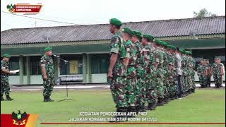 Apel Pagi Kodim 0412/LU 02/05/2023