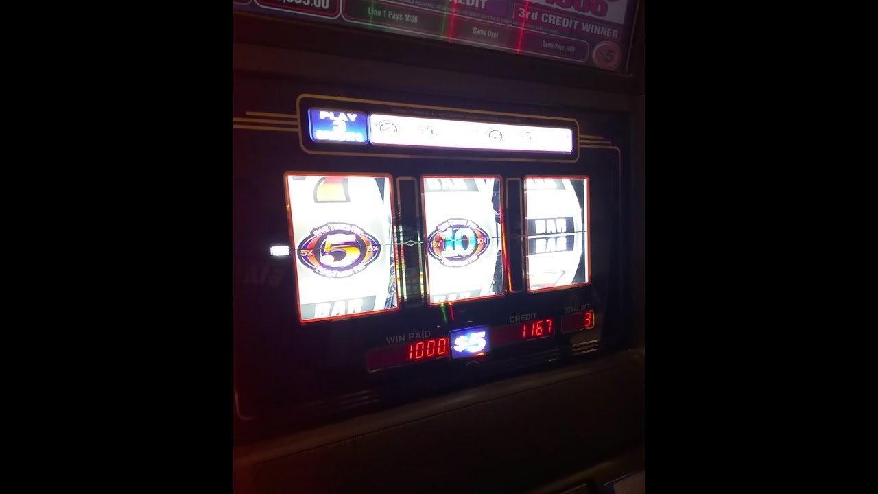 $15 2X 5X 10X Slot Machine Jackpot! - YouTube