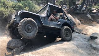 Flat Fender Jeeps on the Rubicon Trail 2021