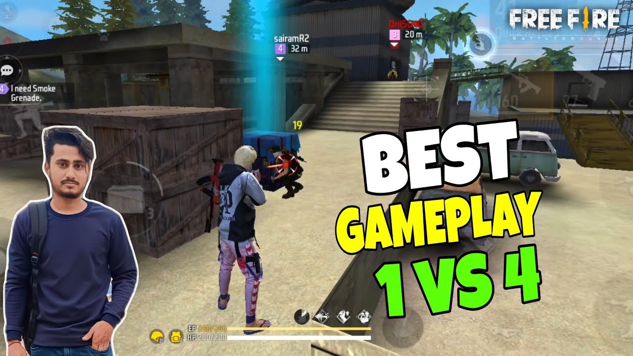 1 Vs 4 Situation In Cs Ranked 😈 Garena Free Fire #freefire - YouTube