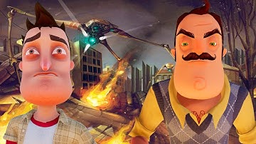 АГЕНТЫ ЗАЩИЩАЮТ СИТИ 17!ПРИВЕТ СОСЕД В ГАРРИС МОДЕ!HELLO NEIGHBOR 2 GARRY