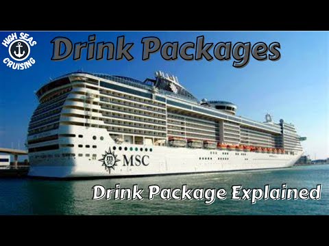 Msc Cruise Line Drink Packages Explained