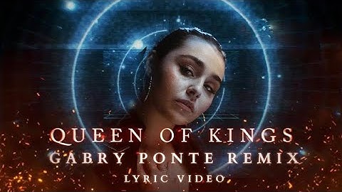 Alessandra - Queen of Kings (Gabry Ponte Remix) [Official Lyric Video]