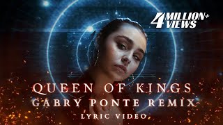 Alessandra - Queen of Kings (Gabry Ponte Remix) [ Lyric Video]