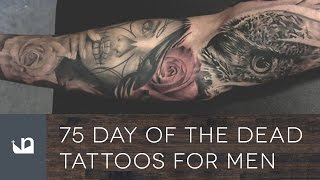 75 Day Of The Dead Tattoos For Men