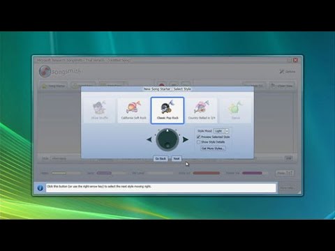 მანანა ჯაყელი - მაიქროსოფტის პროგრამა Songsmith გადმოწერა და ინსტალაცია