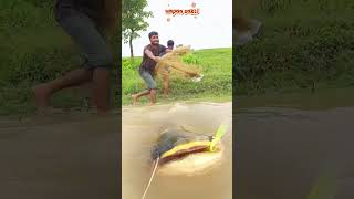 🔥VIRAL‼️ Nelayan Kaget, Jaring Baru Dilempar Langsung Dapat Ikan Jumbo ❗️😱#fishing#fishingvideo#fish