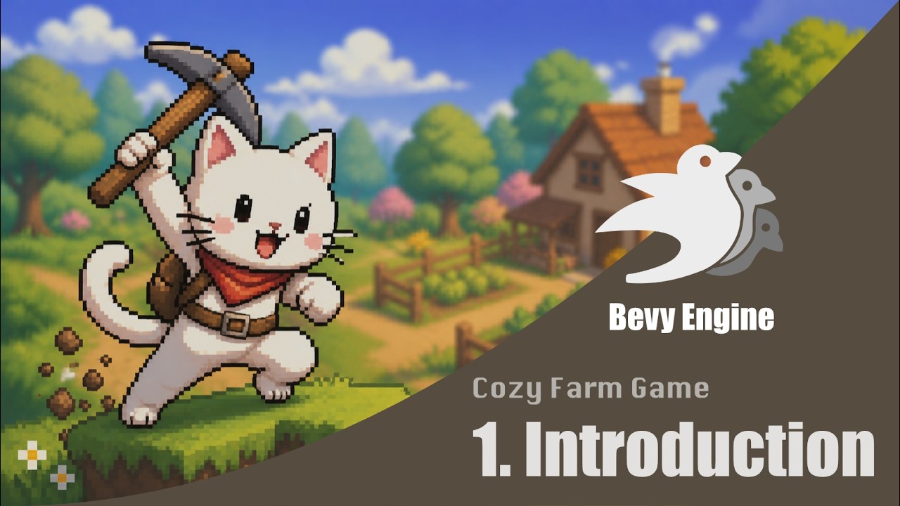 Créer un Cozy Farm Game en RUST : Introduction à BEVY & ECS (#1) - YouTube