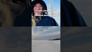 Lynx Adventure vs Yamaha Multi Purpose – кто проедет дальше?