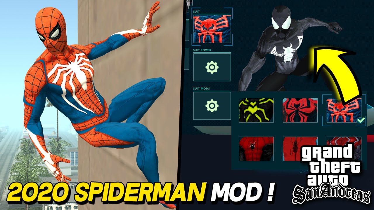 GTA San Andreas 2020 Spiderman Mod (AWESOME) - YouTube