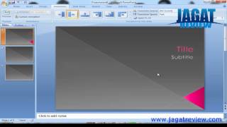Microsoft PowerPoint 2007 - Animation