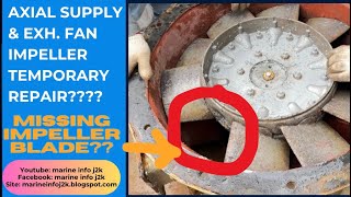 Axial supply & Exhaust fan Emergency repair due to abnormal trip????