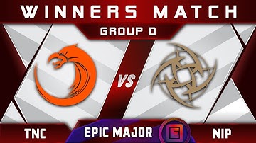 TNC vs NiP [EPIC] Winners D EPICENTER Major 2019 Highlights Dota 2