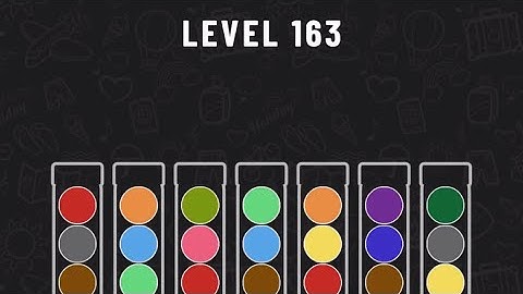Ball Sort Puzzle Level 163 #ballsortpuzzle #ballsortpuzzlegameplay #puzzlegame #mobilegames