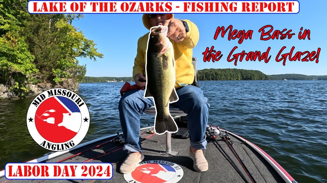 Lake of the Ozarks Bass Fishing – 2 Sep 2024 | Fishing report
