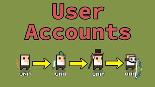I added user accounts... Finally!
⁍ Wishlist: https://store.steampowered.com/app/3475620/Mythfall/
⁍ Discord: https://discord.gg/63YeahMKfJ
⁍ Patreon: https://www.patreon.com/UnitOfTime
⁍ Github: https://github.com/sponsors/unitoftime
⁍ Twitter: https://twitter.com/UnitOfTime
⁍ Play: https://mythfall.com
// References
Continuous Profiling: https://medium.com/google-cloud/continuous-profiling-of-go-programs-96d4416af77b
// Description
I wanted to add account progression, but to do that I first need user acounts! So this week I worked on adding that. Im using OAuth for authentication, and then Redis to store user data internally. The game is handwritten in Go. I added user accounts... Finally!