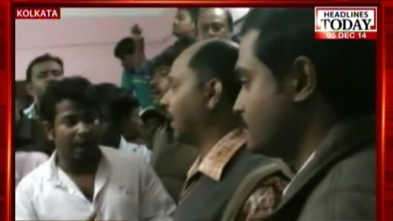 TMC Youth leaders caught on camera threatening govt officials