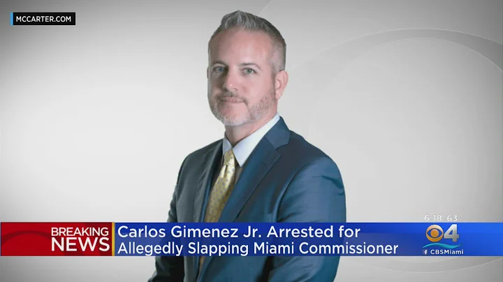 Son Of US Rep. Carlos Gimenez In Police Custody Af...