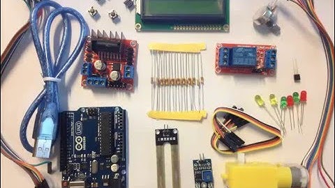 BỘ TỰ HỌC ARDUINO CƠ BẢN  + TẶNG KÈM THEO TÀI LIỆU + CODE