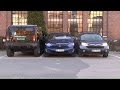 Tesla Model X blocked by Hummer and Honda