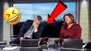 The funniest news bloopers 2026. News Anchors Can't Stop Laughing.