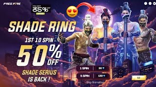 Golden Shade Bundle Return Date🤯😍 | free fire new event | ff new event | new event free fire