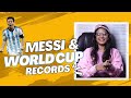Lionel messi  world cup records  the chocowood