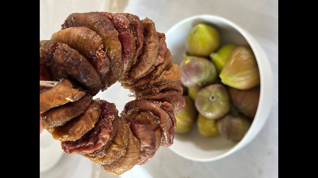 New Method to Dry Figs by boiling Them First