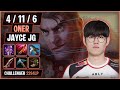 Oner Jayce JG vs LeeSin | T1 SoloQ Replay