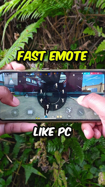 Free Fire Super Fast Emote Like A PC