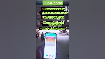 Công Tắc Cửa Cuốn Thông Minh Hunonic Datic Door | Công Tắc Cửa Cuốn Điều Khiển Từ Xa | OCEANSMART.VN
